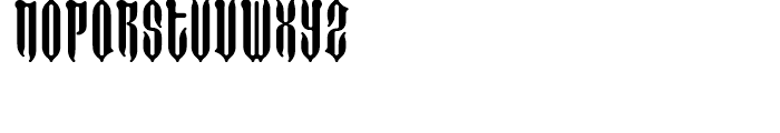 FF Imperial Bone Regular Font LOWERCASE