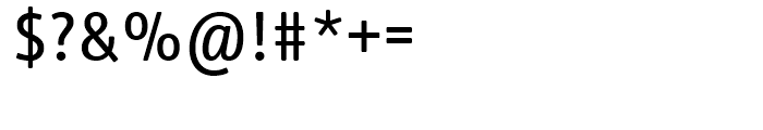 FF Info Display Regular Font OTHER CHARS