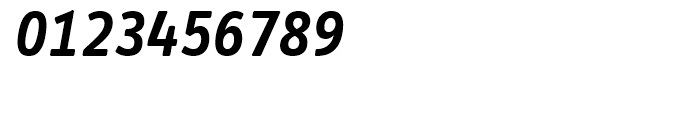 FF Info Display Semi Bold Italic Font OTHER CHARS