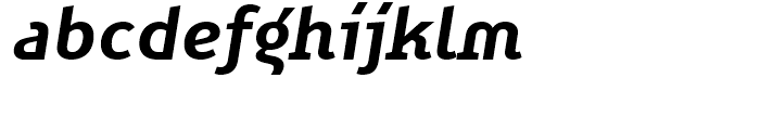 FF Karbid Display Bold Italic Font LOWERCASE