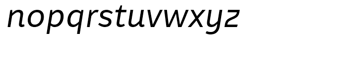 FF Karbid Regular Italic Font LOWERCASE