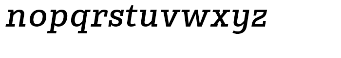 FF Karbid Slab Medium Italic Font LOWERCASE