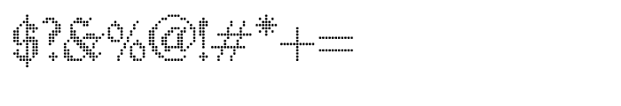 FF Karo Dot Regular Font OTHER CHARS