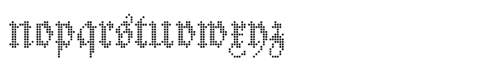 FF Karo Dot Regular Font LOWERCASE