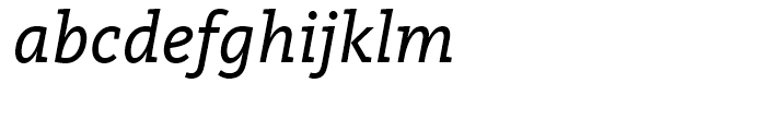 FF Kievit Slab Book Italic Font LOWERCASE