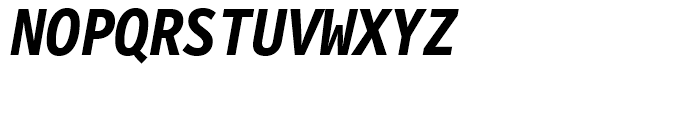 FF Letter Gothic Mono Bold Italic Font UPPERCASE