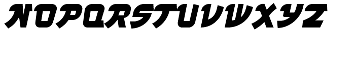 FF Manga Steel Regular Italic Font LOWERCASE