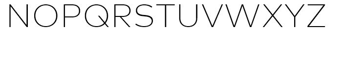 FF Mark Extra Light Font UPPERCASE