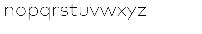 FF Mark Extra Light Font LOWERCASE