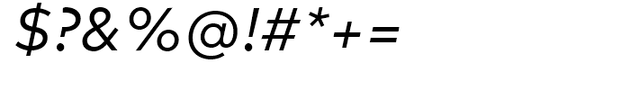 FF Mark Regular Italic Font OTHER CHARS