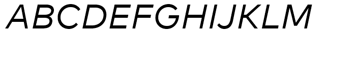 FF Mark Regular Italic Font UPPERCASE