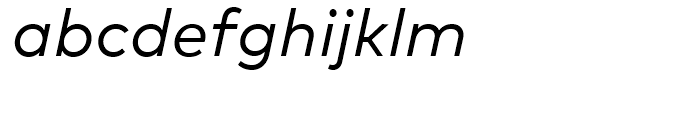 FF Mark Regular Italic Font LOWERCASE