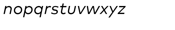 FF Mark Regular Italic Font LOWERCASE
