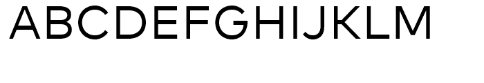 FF Mark Regular Font UPPERCASE