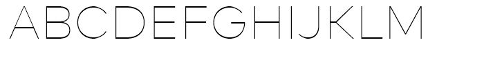 FF Mark Thin Font UPPERCASE
