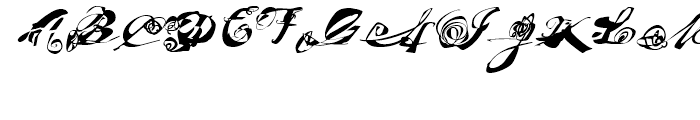 FF Masterpiece Allegro Regular Font UPPERCASE