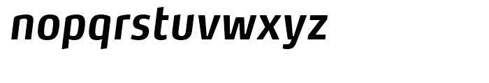 FF Max Condensed Demi Bold Italic Font LOWERCASE