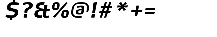FF Max Demi Serif Bold Italic Font OTHER CHARS