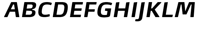 FF Max Demi Serif Bold Italic Font UPPERCASE