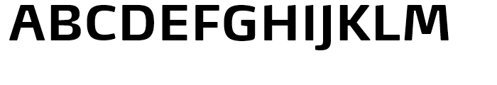 FF Max Demi Serif Bold Font UPPERCASE