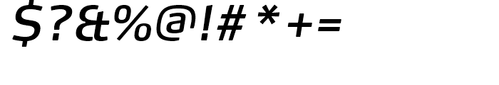 FF Max Demi Serif Book Italic Font OTHER CHARS