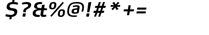 FF Max Demi Serif Demi Bold Italic Font OTHER CHARS