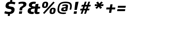 FF Max Demi Serif Extra Bold Italic Font OTHER CHARS
