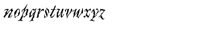 FF Merlin Regular Italic Font LOWERCASE