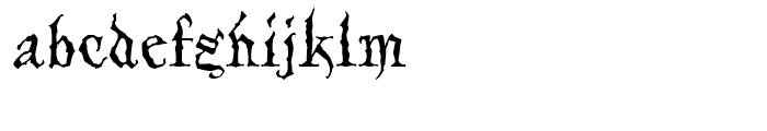 FF Merlin Regular Font LOWERCASE