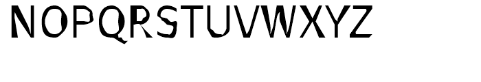 FF Meta Plus Subnormal Regular Font UPPERCASE