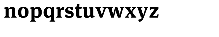 FF Meta Serif Bold Font LOWERCASE