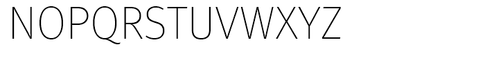 FF Meta Thin Font UPPERCASE