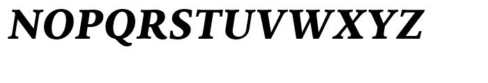 FF Milo Serif Extra Bold Italic Font UPPERCASE