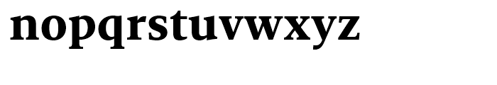 FF Milo Serif Extra Bold Font LOWERCASE