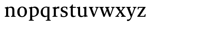 FF Milo Serif Medium Font LOWERCASE