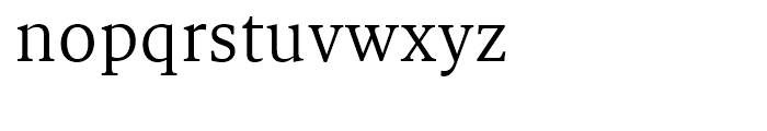 FF Milo Serif Regular Font LOWERCASE