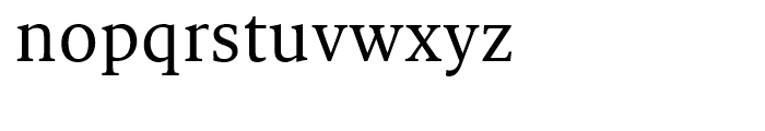 FF Milo Serif Text Regular Font LOWERCASE