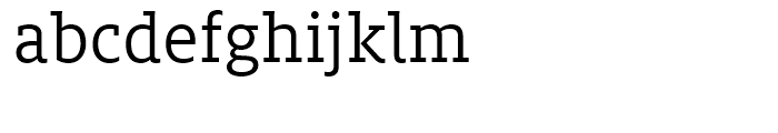 FF Milo Slab Regular Font LOWERCASE