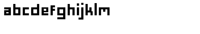 FF Minimum A Bold Font LOWERCASE