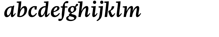 FF More Medium Italic Font LOWERCASE