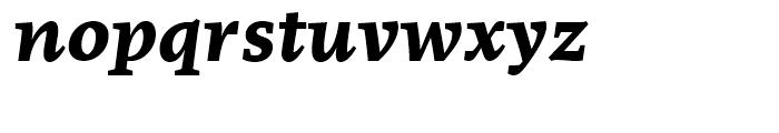FF More Wide Bold Italic Font LOWERCASE