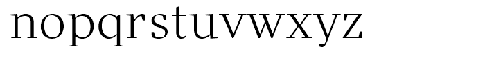 FF More Wide Light Font LOWERCASE