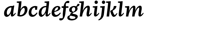 FF More Wide Medium Italic Font LOWERCASE