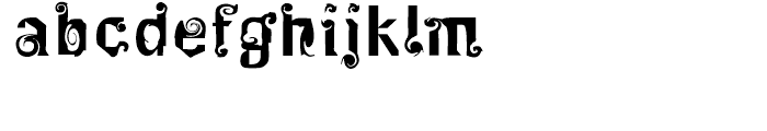 FF Mulinex Regular Font LOWERCASE