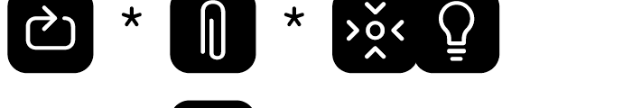 FF Netto Icons Bold Font OTHER CHARS