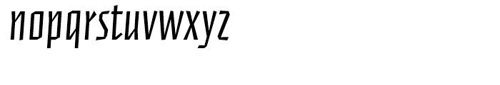 FF Newberlin Regular Font LOWERCASE