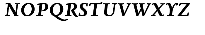 FF Nexus Serif Bold Italic Font UPPERCASE