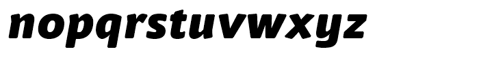 FF Nuvo Black Italic Font LOWERCASE