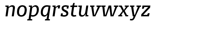 FF Olsen Regular Italic Font LOWERCASE