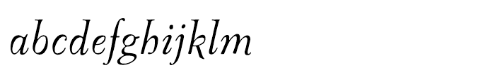 FF Oneleigh Regular Italic Font LOWERCASE